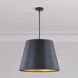 Allson 4 Light 22 inch Matte Black Indoor Pendant Ceiling Light